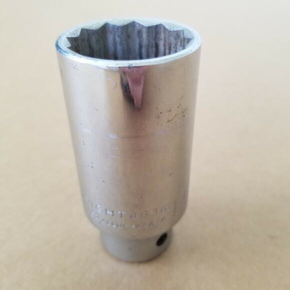 Wright Tool 4636 1-1/8" 1/2"Drive 12pt Deepsocket Forged Alloy USA - Picture 5 of 8